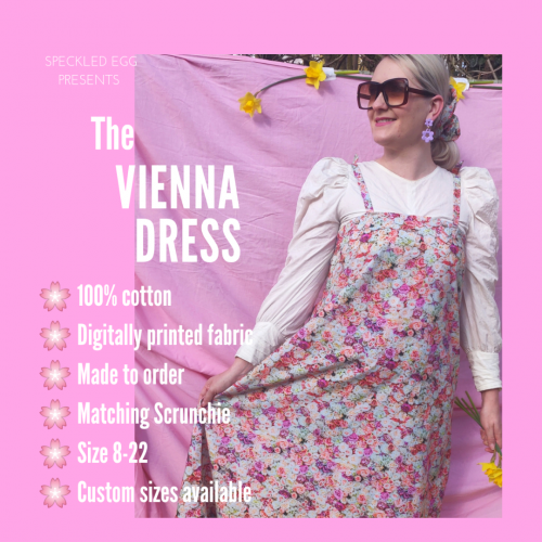 The Handmade Vienna Midi Dress by Speckled Egg