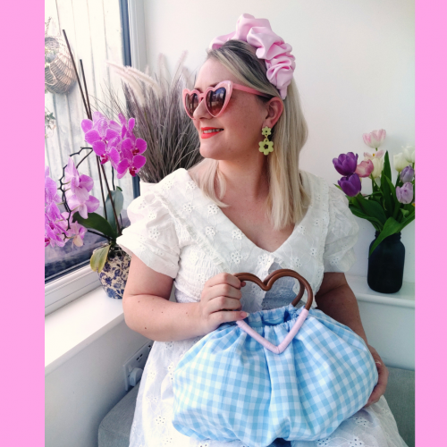 Styled: The Isla Bag in Forget-me-not Blue Gingham