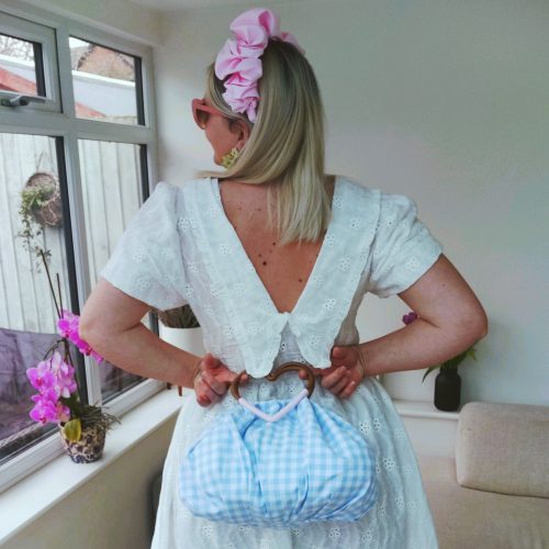 Styled: The Isla Bag in Forget-me-not Blue Gingham